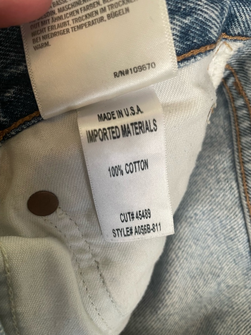 Agolde Riley High Rise Straight Jeans - Picture 6 of 6